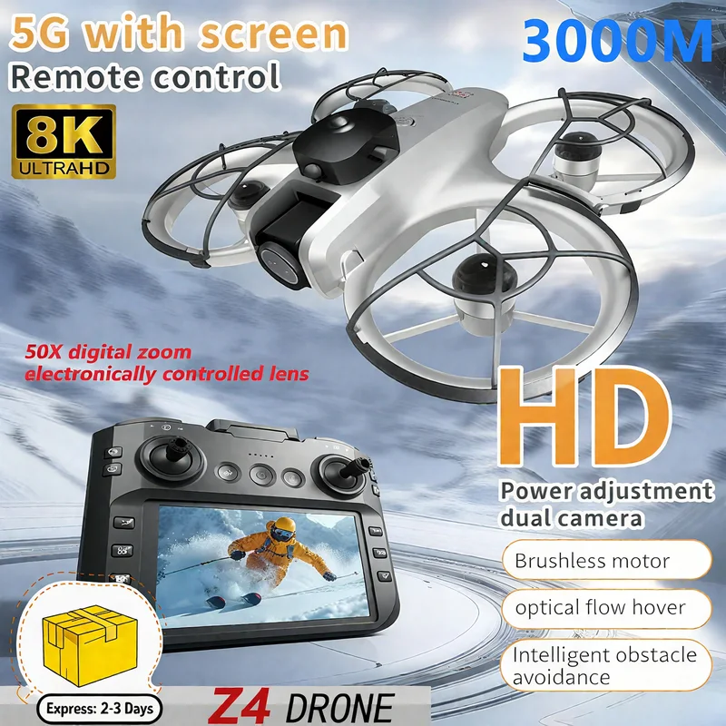 Drone Photogrammetry - Nouveau Drone MINI Z4 4K Professionnel