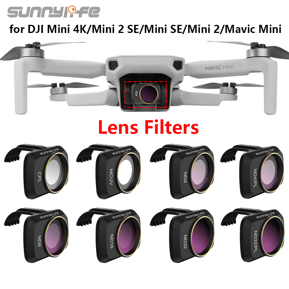 Drone Ndvi - Sunnylife ND filtre d'objectif pour DJI