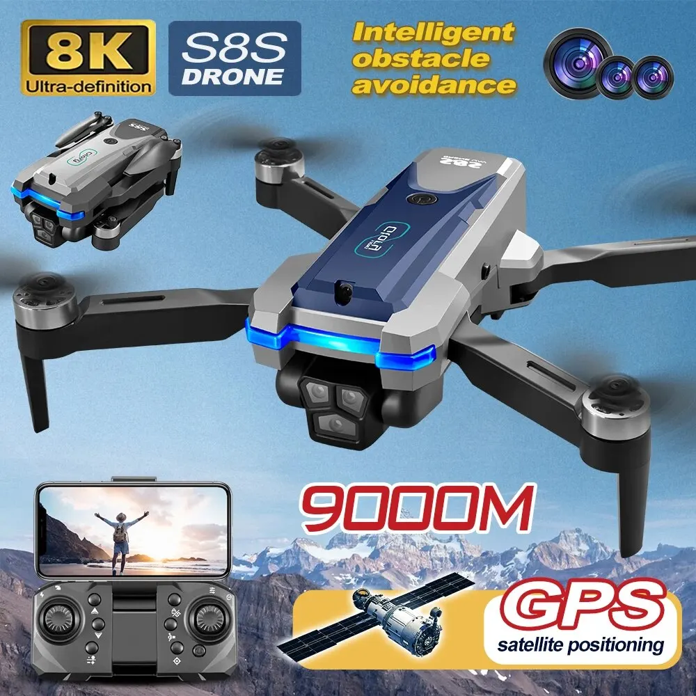 Drone Mapping - Drone GPS S8S 5G Wifi 8K