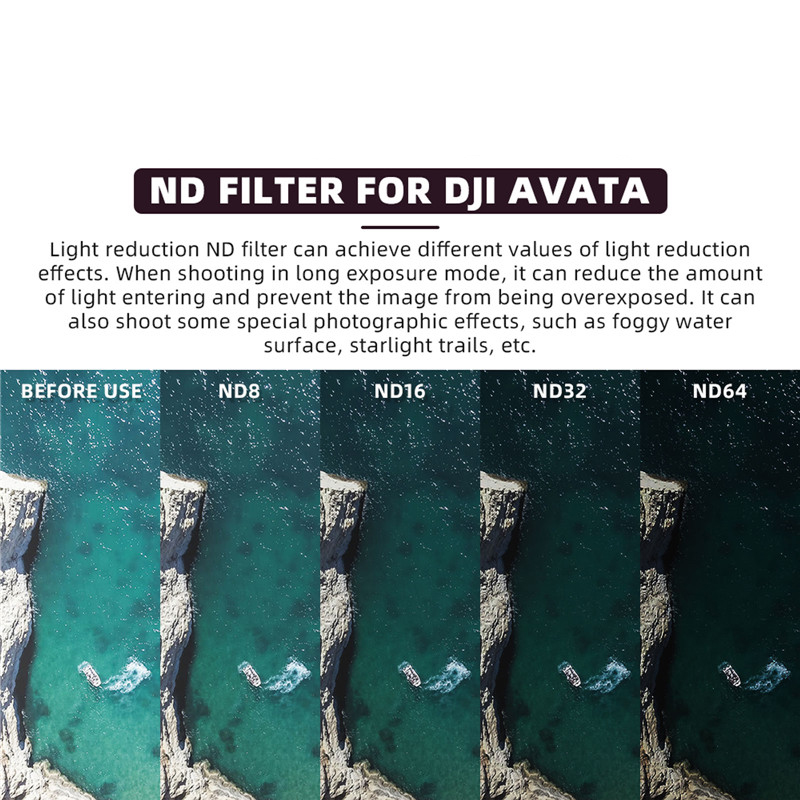 Kit de filtres ND pour DJI Ava - Drone Ndvi avis et prix