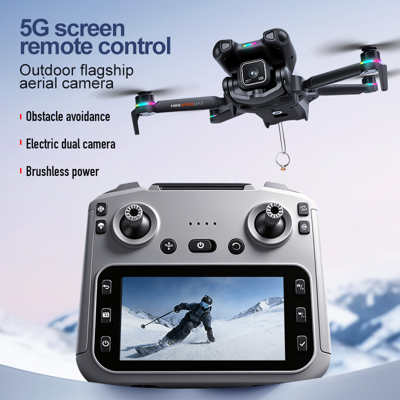 Nouveau Drone GPS K900 MAX ave - Drone Photogrammetry avis et prix